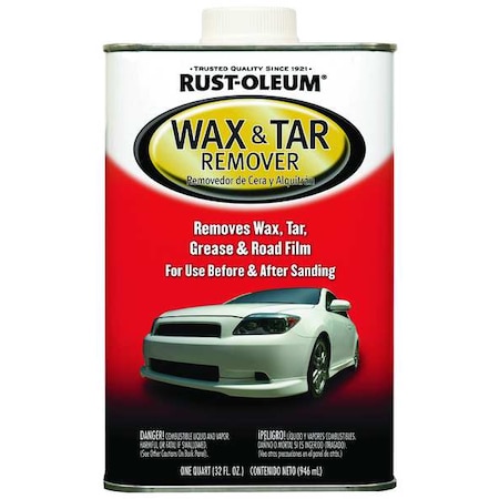 Wax and Tar Remover, 1 qt Spray Bottle MPN:251475