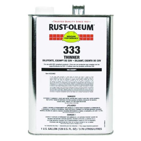 Paint Thinner, 1 gal., VOC Compliant MPN:333402