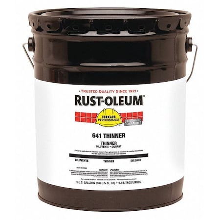 Paint Thinner, 5 gal, Pail MPN:641300