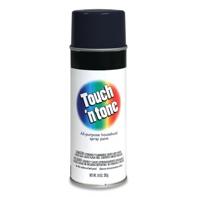 Touch 'N Tone En Ap Spray Paint Flat Black MPN:55275830