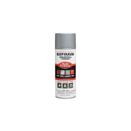 Spray Paint, Dull Aluminum, Gloss, Solvent, 12 oz MPN:1614830