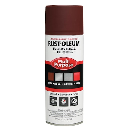 Spray Primer, Red, Flat, Solvent, 12 oz. MPN:1667830