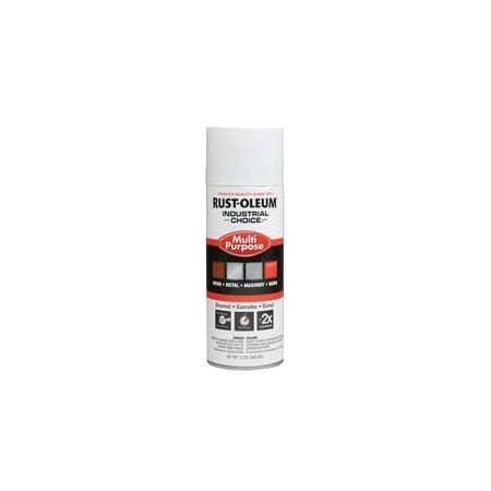 Spray Paint, White, Gloss, Solvent, 12 oz MPN:1692830V