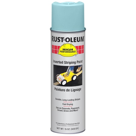 Inverted Striping Paint, 20 oz, Blue, Solvent -Based MPN:2326838
