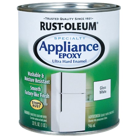 Paint, Specialty Appliance Epoxy, White MPN:241168