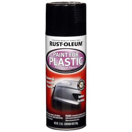 Spray Paint, Black, 12 oz. MPN:248649