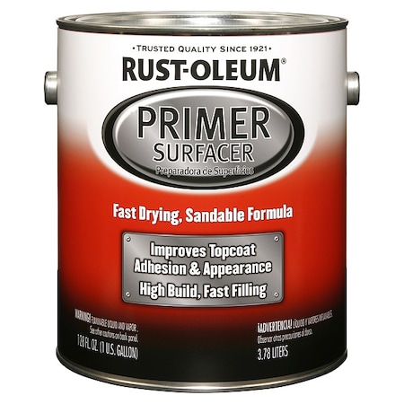 Primer Surfacer, Gray, Solvent Base, 1 gal MPN:249332