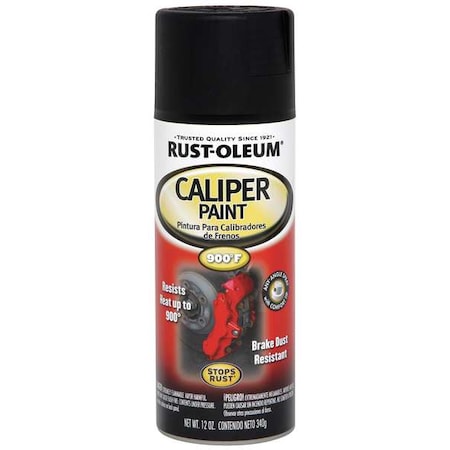 Spray Paint, Black, 12 oz. MPN:251592