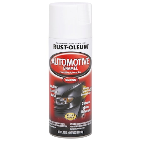 Automotive Enamel, White, 12 oz MPN:252468