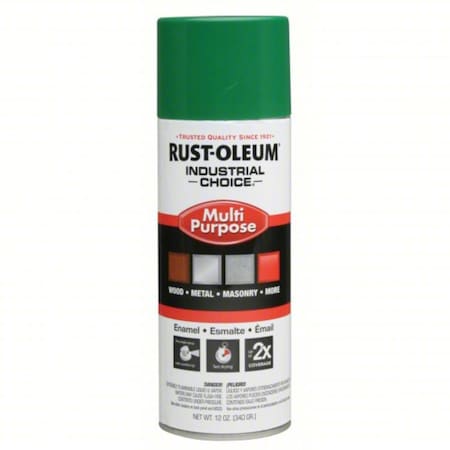 Spray Paint, Emerald Green, Gloss, Solvent, 12 oz MPN:257401V