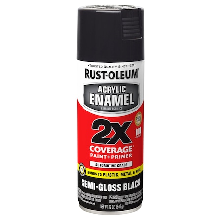 12 oz. Semi-gloss Black Auto Body Paint/Primer MPN:271915