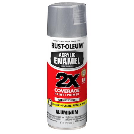 Acrylic Enamel, Gloss Gloss Aluminum MPN:314030