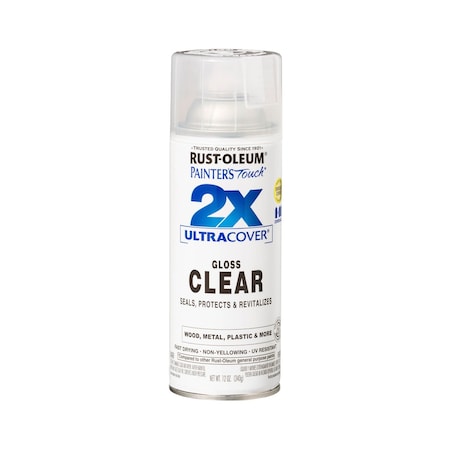 PTOUCH 2X Spray Paint Gloss, Clear MPN:334029
