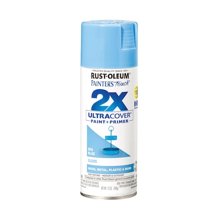 PTOUCH 2X Spray Paint Gloss, Spa Blue MPN:334045