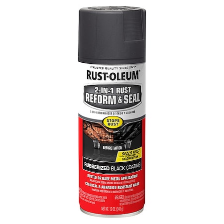 Rubberized Coating, Black, 12 oz MPN:344713