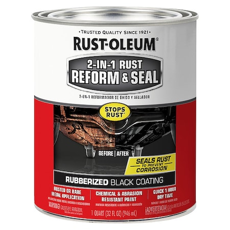 Rubberized Coating, Black, 1 qt MPN:344763