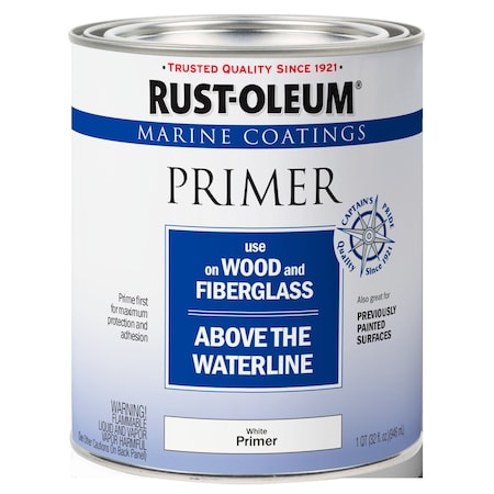 Marine Paint, White, 1 qt, Can MPN:396969