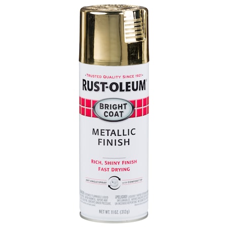 11 oz. Metallic Gold Spray Paint MPN:7710830