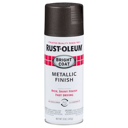 11 oz. Metallic Dark Bronze Spray Paint MPN:7713830