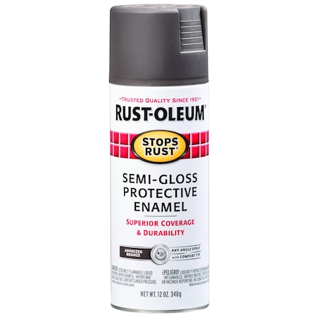 Spray Paint, Bronze, Gloss, Solvent, 12 oz. MPN:7754830