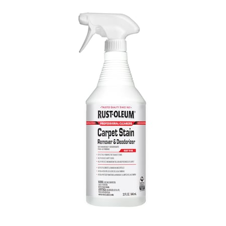Carpet Stain Remover and Deodorizer Spray, 32 oz, PK6 MPN:352258