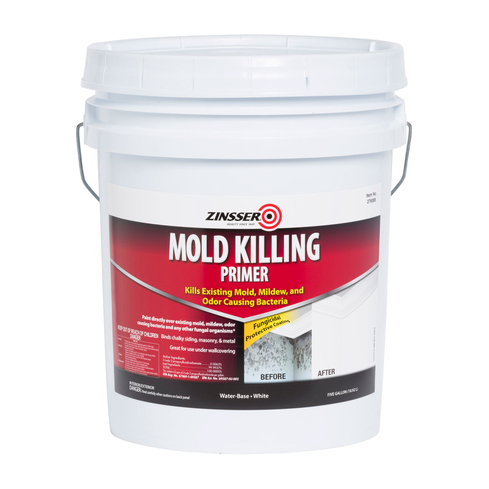 Zinsser Mold Killing Primer, 5 Gallons MPN:276088