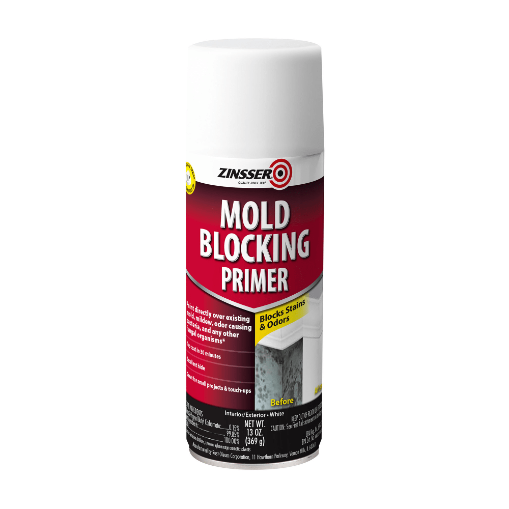 Zinsser Mold Killing Primer, 13 Oz, Case Of 6 Bottles MPN:287512