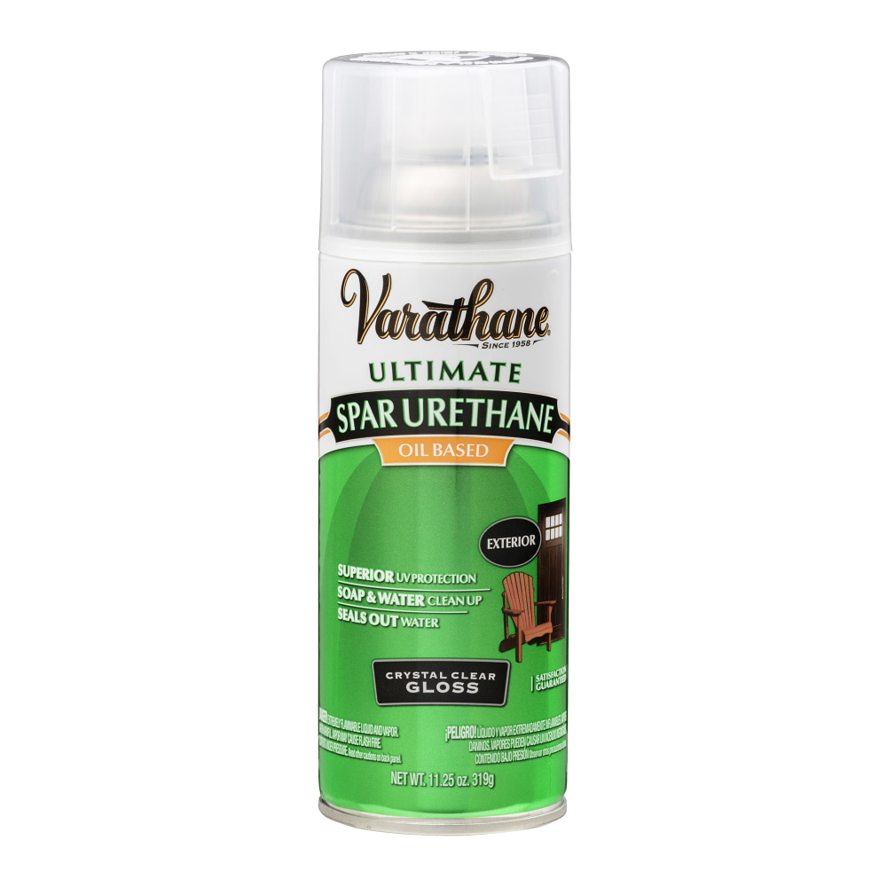 Varathane Ultimate Oil-Based Spar Urethane, 11.25 Oz, Satin Gloss, Pack Of 6 Cans MPN:340407