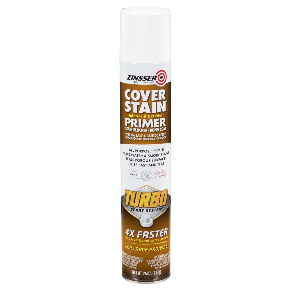 Zinsser Cover Stain Oil Base Primer, 26 Oz, Case Of 6 Bottles MPN:352066