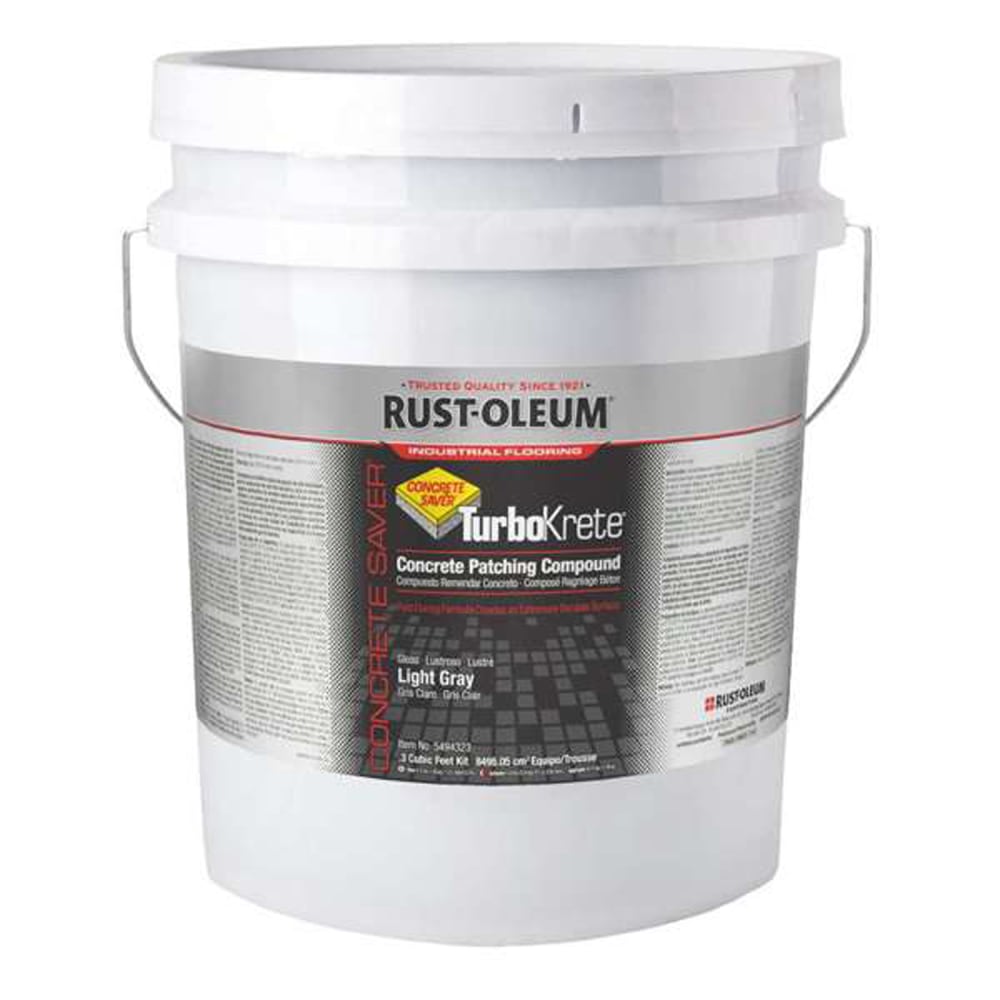 Rust-Oleum TurboKrete Concrete Patching Compound Kit, 0.30 Cu. Ft. MPN:5494323
