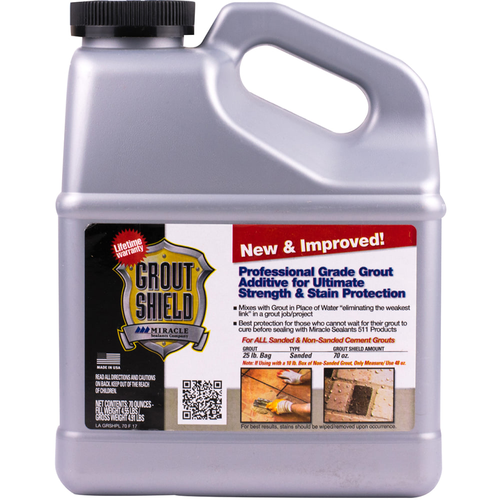 Miracle Sealants Miracle Grout Shield, 70 Oz, Case Of 2 Bottles MPN:GRSHNI2