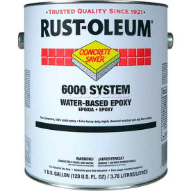 Rust-Oleum 6000 System 250 VOC Water-Based Epoxy Floor Coating Navy Gray Gallon Can - 6086408 6086408 - Pkg Qty 2
