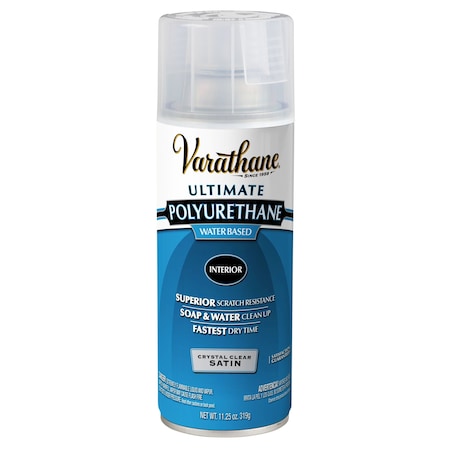 Polyurethane Spray, Clear, 11.25 oz. MPN:200281
