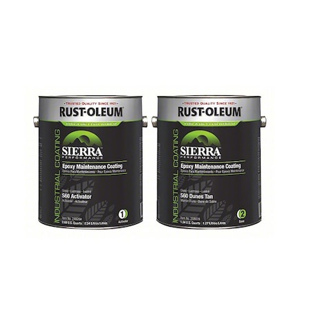 1 gal Floor Coating Kit, Gloss Finish, Gray, Water Base MPN:251212