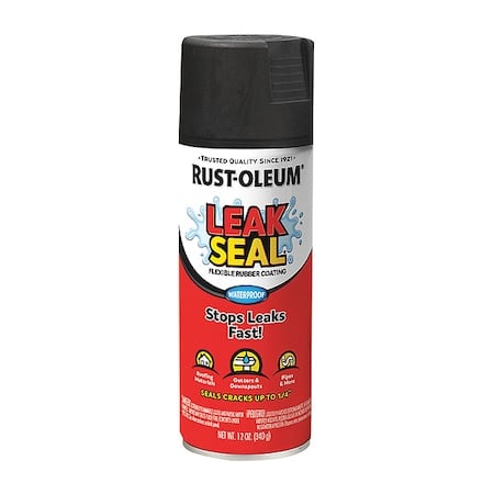 Leak Sealer, 12 oz, Latex; Oil Base, Black MPN:265494