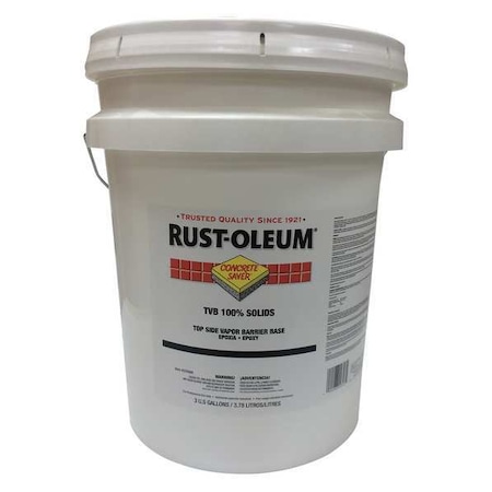 Base Vapor Barrier Primer, Clear, Flat, 3 gal, 80 to 100 sq ft MPN:278269