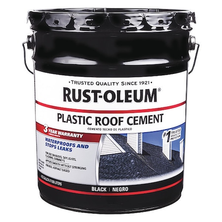 Roof Cement, Solvent Base, 4.75 gal MPN:301990