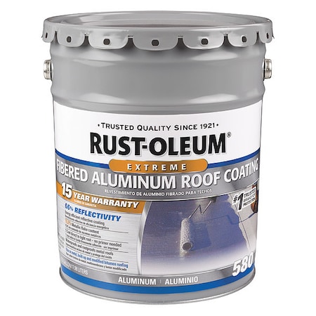 Aluminum Roof Coating, 4.75 gal MPN:301995