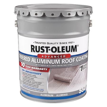 Aluminum Roof Coating, 4.75 gal MPN:301996
