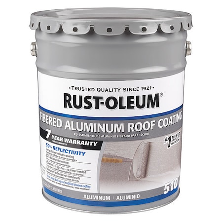 Aluminum Roof Coating, 4.75 gal MPN:301997