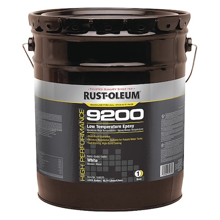 Sealer, White, Gloss, 5 gal, 200 sq ft/gal MPN:316835