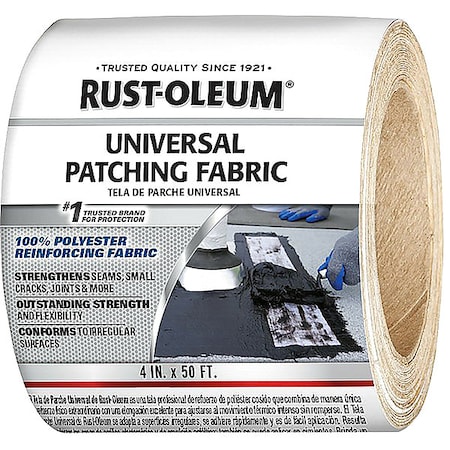 Roof Repair Fabric, Solvent Base, Beige MPN:346239