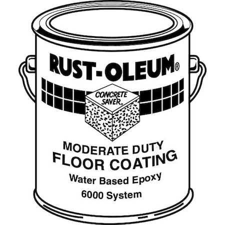 Epoxy Activator and Finish Kit, Clear, High Gloss, 1 gal, 6000 Series MPN:6010