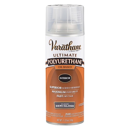 Polyurethane Spray, Clear, 11.25 oz. MPN:6081