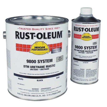 Urethane Activator/Finish, Safety Yellow MPN:9844419-1501