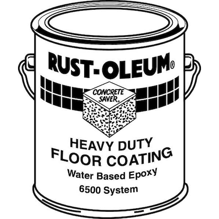 Epoxy Activator and Finish Kit, Clear, High Gloss, 1 gal, 100 sq. ft./gal., 6500 Series MPN:S6510