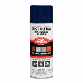Rust-Oleum Industrial 1600 System General Purpose Enamel Aerosol Regal Blue 12 oz. - 1622830 1622830V - Pkg Qty 6