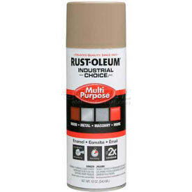 Rust-Oleum Industrial 1600 System General Purpose Enamel Aerosol Beige 12 oz. - 1671830 1671830 - Pkg Qty 6