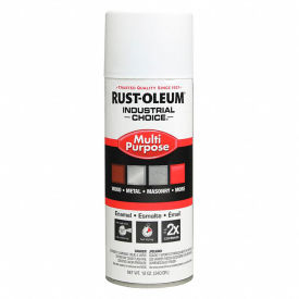 Rust-Oleum Industrial 1600 System General Purpose Enamel Aerosol White Primer 12 oz. - 1681830V 1681830V - Pkg Qty 6