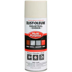 Rust-Oleum Industrial 1600 System General Purpose Enamel Aerosol Antique White 12 oz. - 1696830 1696830 - Pkg Qty 6